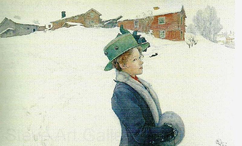 Carl Larsson lisbeths nya hatt Germany oil painting art